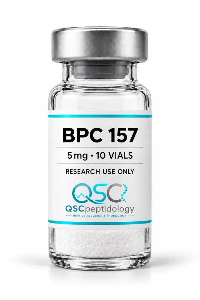 BPC-157 5mg (paquete de 10 viales) QSC Peptidology